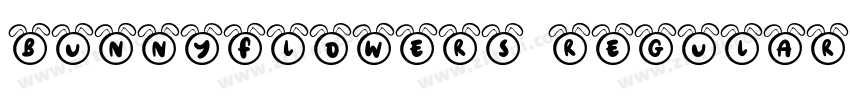 BunnyFlowers Regular字体转换